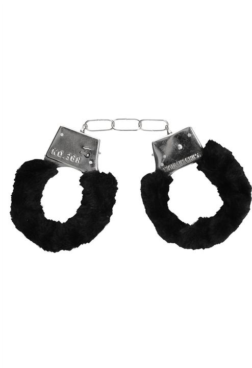 Productafbeelding Ouch! Pleasure Bont Handboeien - Met Knop voor Snel Loslaten