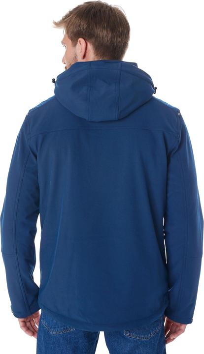 Immagine prodotto Killtec Giaccone softshell uomo con interno in pile, cappuccio regolabile, antivento e impermeabile (M)