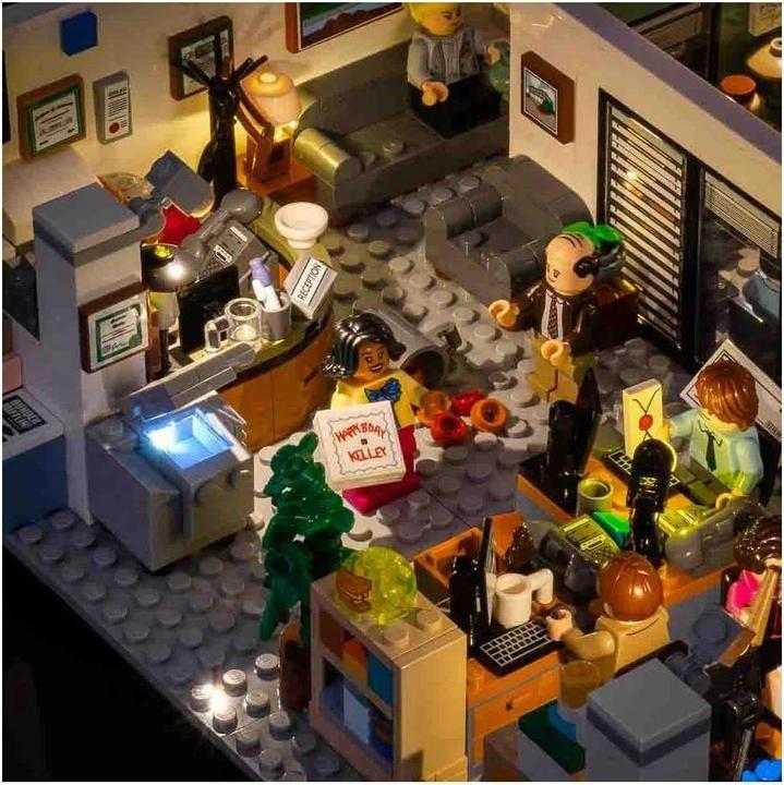 Immagine prodotto Light my bricks Kit di illuminazione a LED per LEGO 21336 The Office