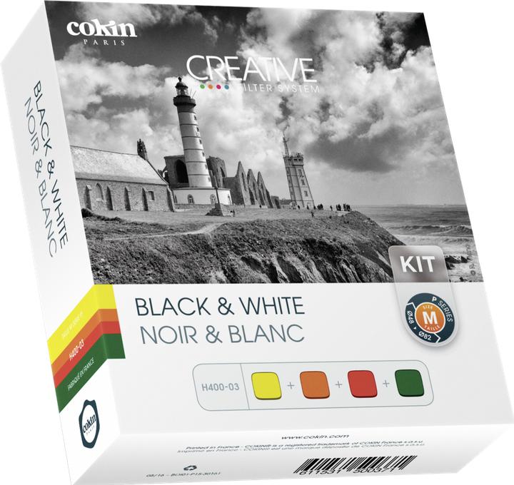 Actual product image Cokin H400-03 Black & White Kit incl. 4 filters (Effect filter, 84 mm)