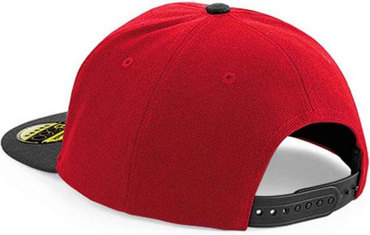Actual product image Beechfield Original Flat Peak Snapback Cap (One size)