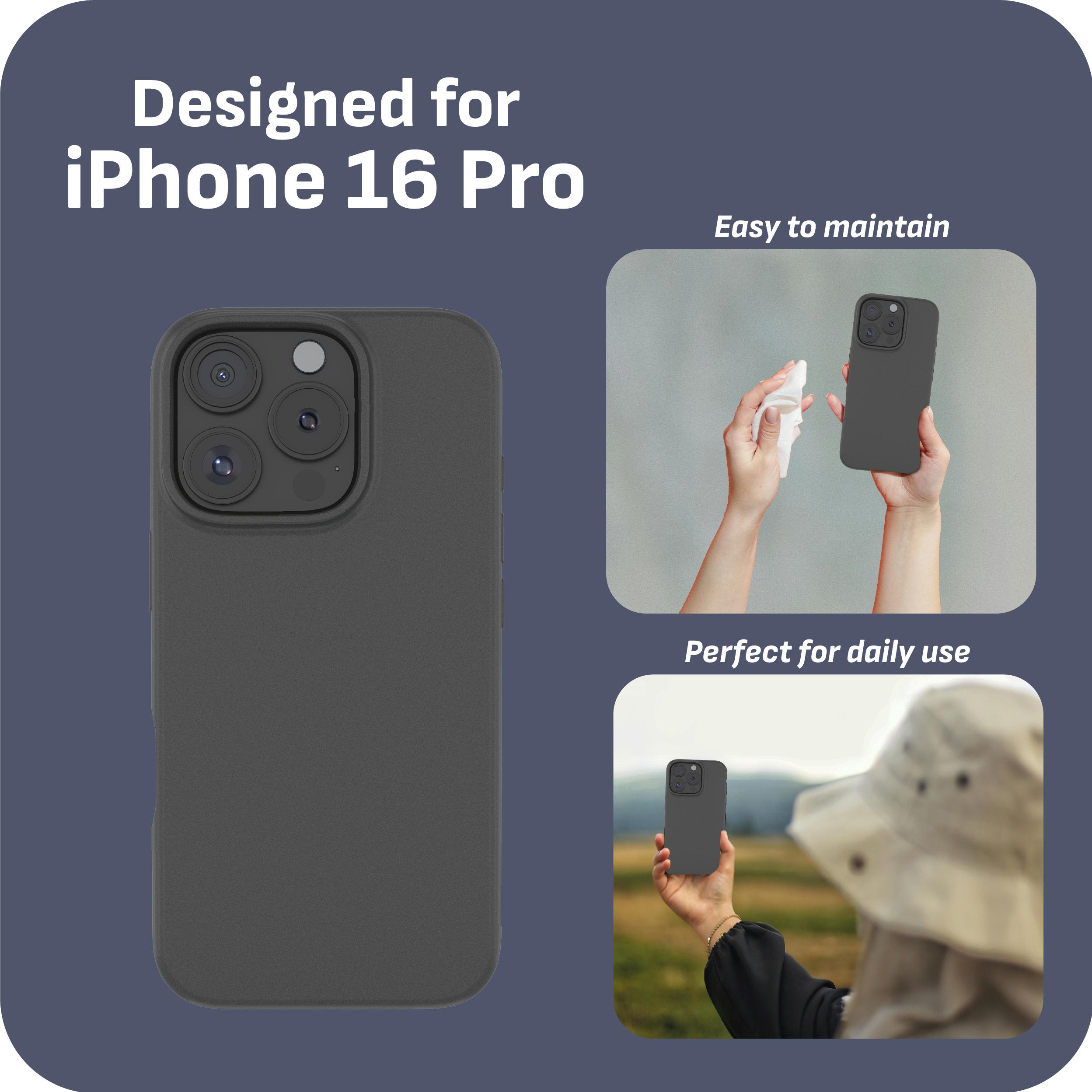 Thumbnail - Cazy Soft TPU Schutzhülle (Apple iPhone 16 Pro), Smartphone Hülle, Schwarz