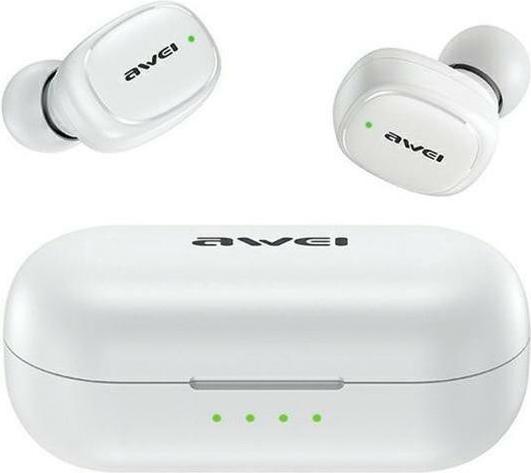 Immagine prodotto Awei Bluetooth 5.1 T13 Pro TWS + stacja dokująca biały/bianco (9 h, Senza fili)