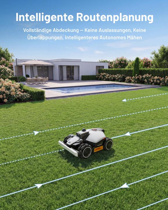 Actual product image Mammotion LUBA mini 2 AWD 1500 (1500 m², Without boundary wire)