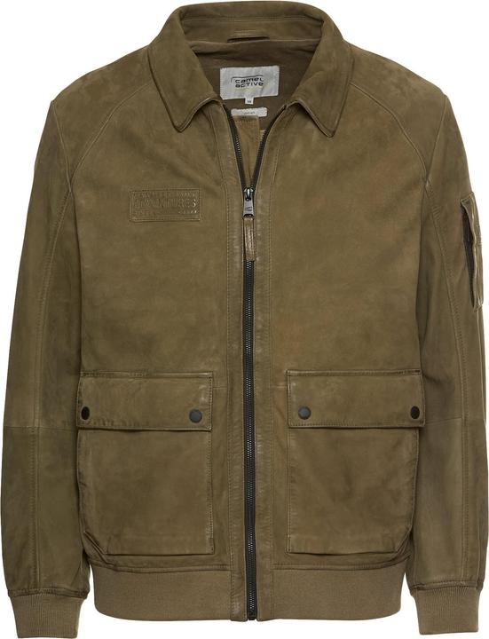 Immagine prodotto Camel Active Leder Blouson mit Hemdkragen (50)