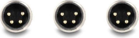 Actual product image Delock M8 T-splitter A-coded 4 pin plug to 2 x plug parallel connection