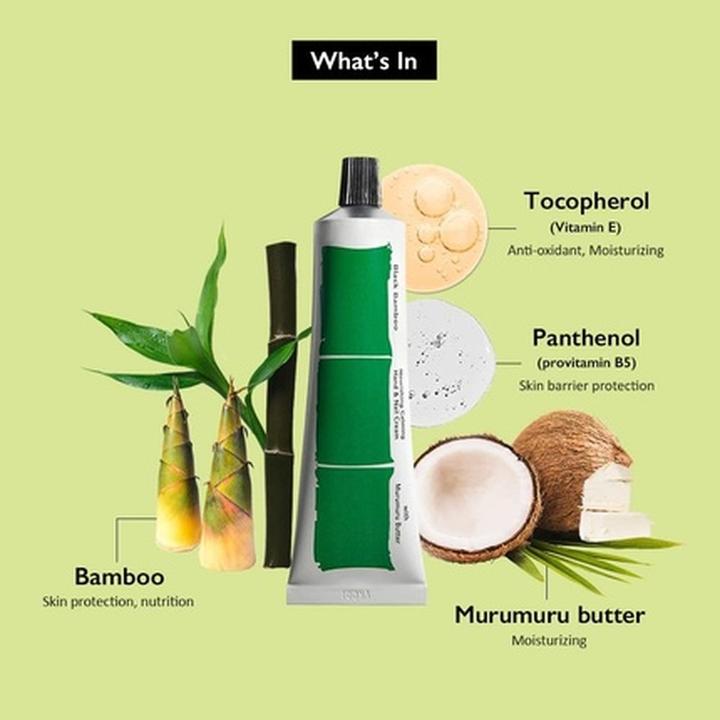 Immagine prodotto Haruharu Wonder Meraviglia Nera Bambù Nutriente e Lenitivo per Mani e Unghie (50 ml)