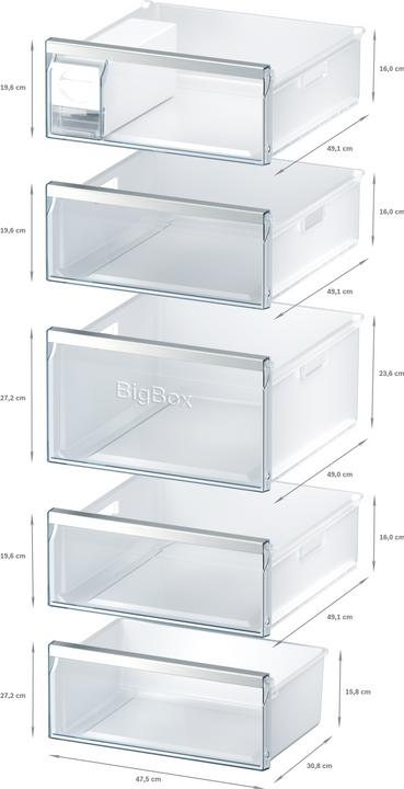 Actual product image Siemens GS58NAWCV (Stand-alone, 366 l)