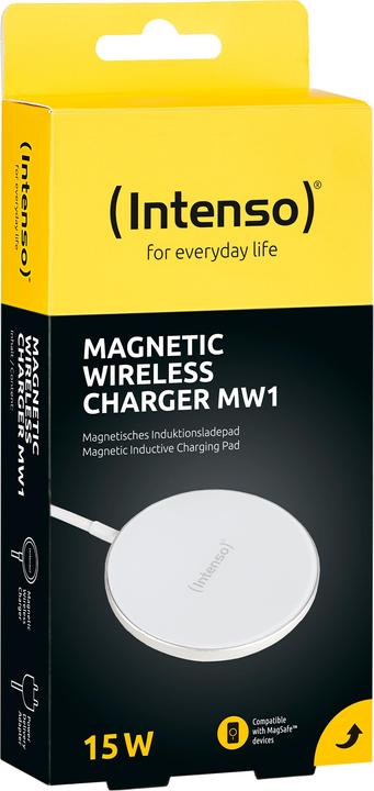 Immagine prodotto Intenso Caricatore magnetico senza fili MW1 bianco (15 W)