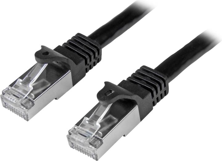 Actual product image StarTech 0.5M BLACK CAT6 SFTP CABLE (SF/UTP, CAT6, 0.50 m)