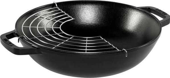 Actual product image Staub Wok (30 cm, Wok, Cast iron)