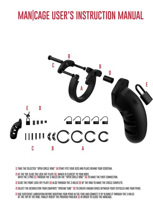 Actual product image ManCage Model 21