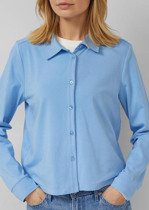 Immagine prodotto s.Oliver T-Shirt Verkürzte Jerseybluse mit Elastikbund hinten (32)