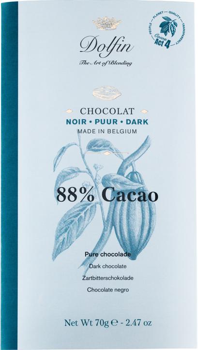 Produktbild Dolfin Zarbitterschokolade (70 g)