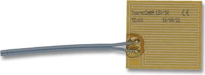 Produktbild Thermo Tech Polyester Heizfolie 12 V 1 W (L x B) 60 mm x 55 mm (Heizfolie)