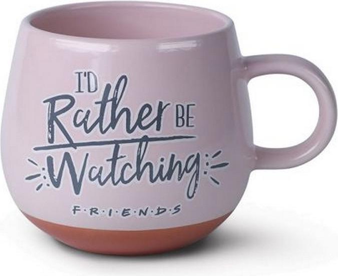 Friends Coffee Mug I'd Rather Be Watching Round (384 ml)