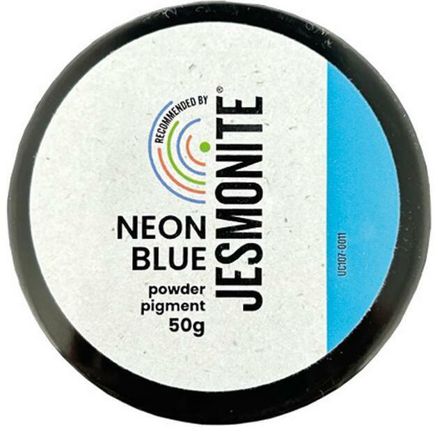 Immagine prodotto Jesmonite Pigmenti colorati blu polvere neon, 50g (Blu polvere neon)