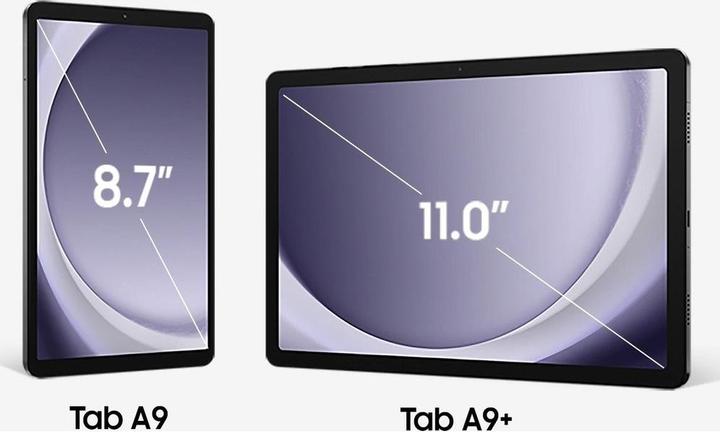 Actual product image Samsung Galaxy Tab A9+ (2025) (5G, 11", 128 GB, Graphites)