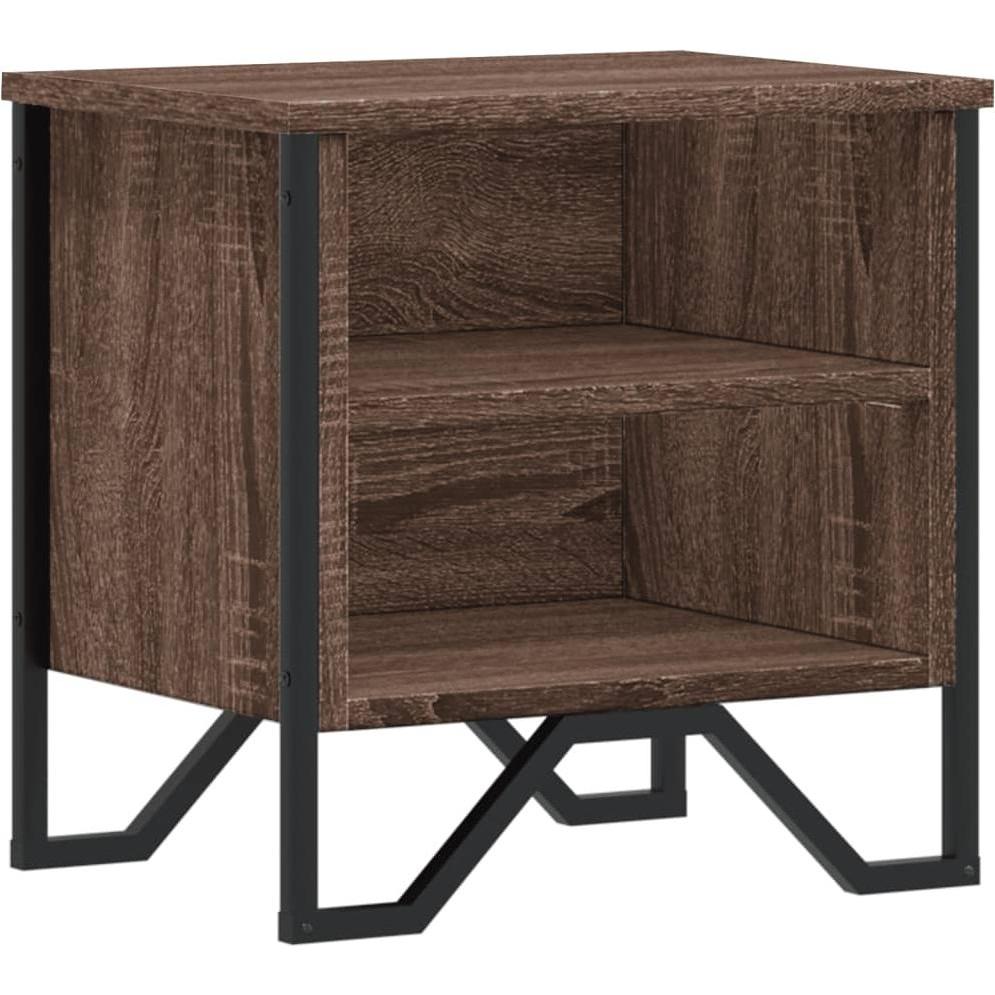 VidaXL, Nachttisch, Len (40 x 30 x 40 cm)