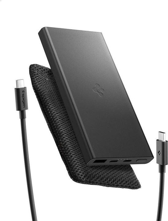 Actual product image Spigen Powerbank Essential EA2210 10000mAh 22.5W black (10000 mAh, 22.50 W)