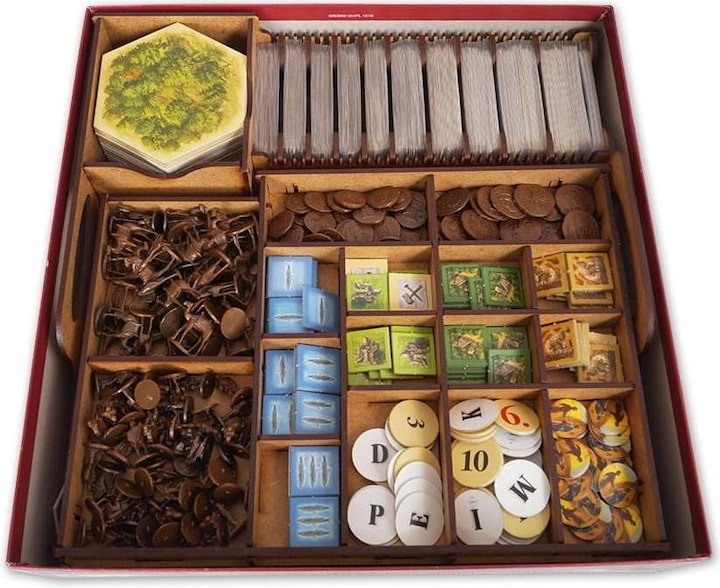 Actual product image E-Raptor ERA19247 - Insert: Catan + Traders & Barbarians + 5-6 Players Expansions (English)