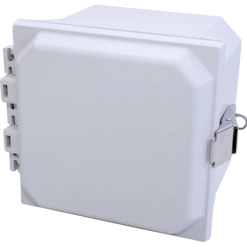 Hammond Wand-Gehäuse 154 x 159 105 GFK Lichtgrau 1 St. (Gehäuse), Elektronikzubehör + Gehäuse, Grau