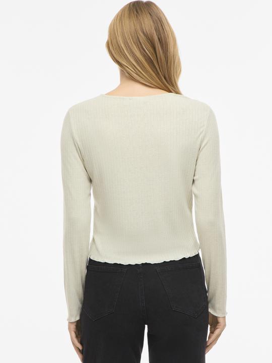 Immagine prodotto Vila VIMAGGIE Geknöpftes Oberteil mit langen Ärmeln (M)