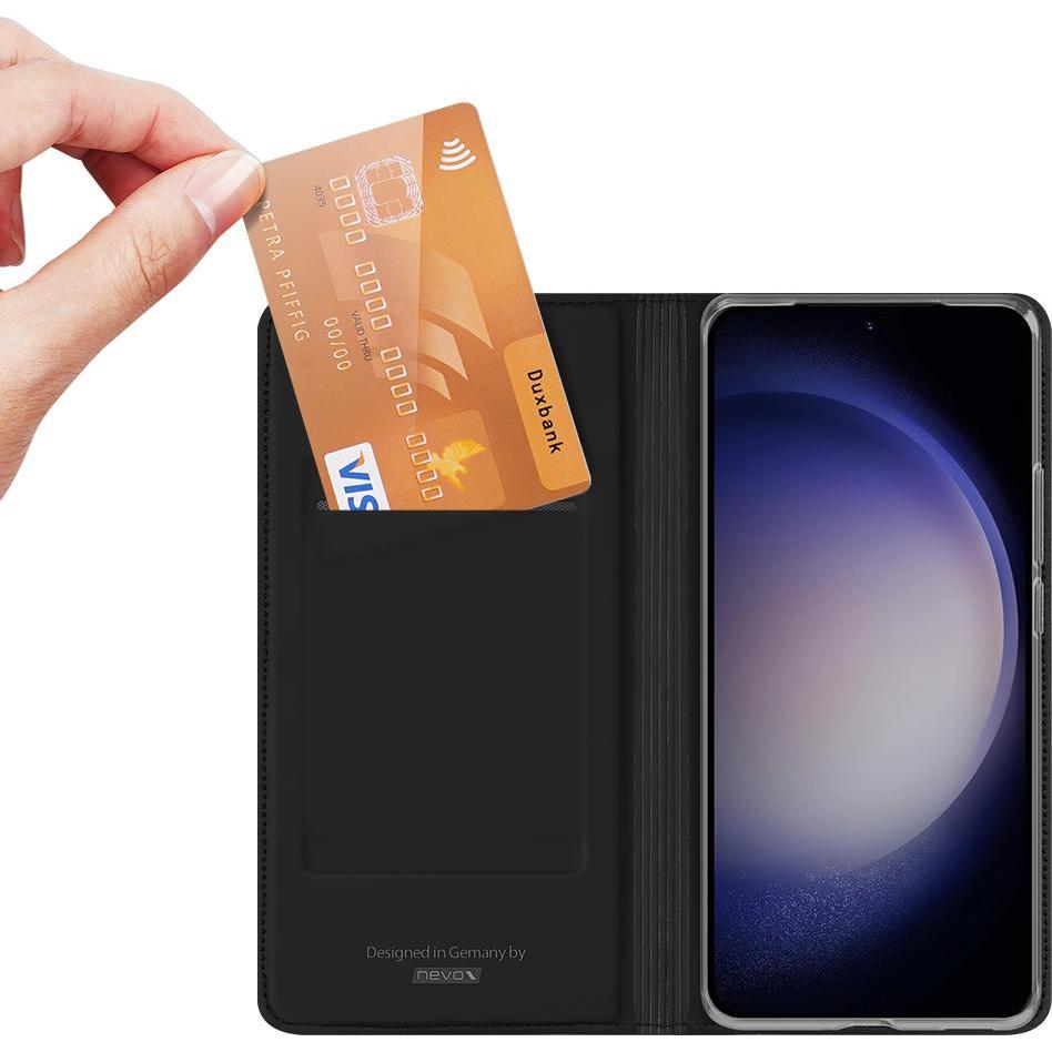 Thumbnail - Nevox Vario Series - Samsung Galaxy S25 Plus Booktasche (Samsung Galaxy S25+), Smartphone Hülle, Schwarz