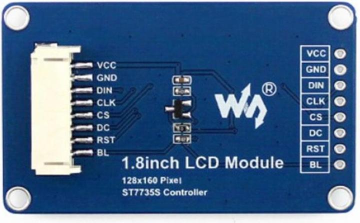 Image du produit WaveShare Module d'affichage LCD 128x160 1.8inch