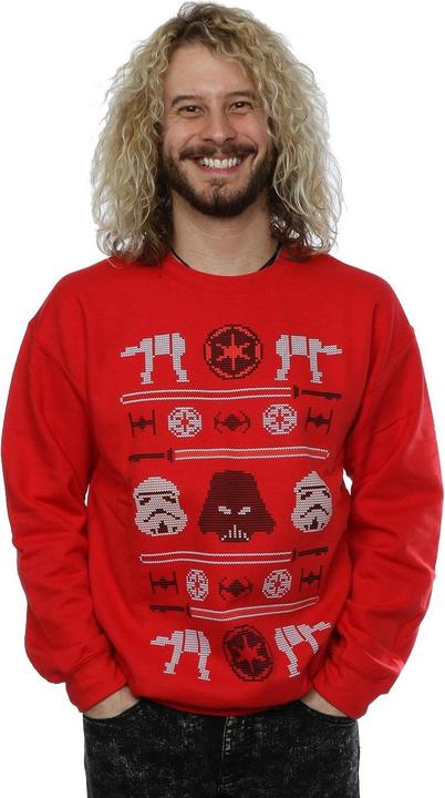 Produktbild Star Wars Christmas Imperial Fair Isle Sweatshirt (XL)