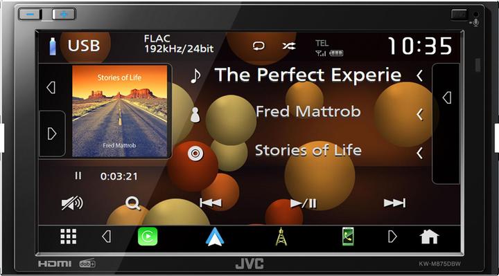 Immagine prodotto JVC KW-M875DBW (Apple Carplay, Auto Android, MirrorLink)