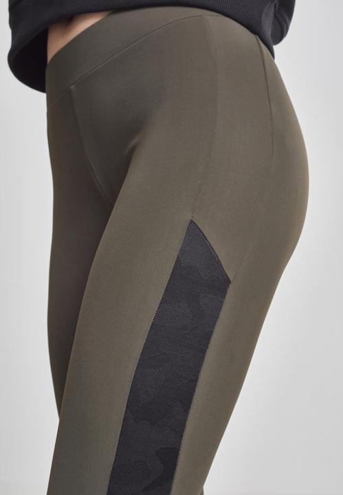 Immagine prodotto Urban Classics Leggings a righe camo jacquard da donna (S)