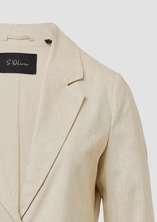 Immagine prodotto S.Oliver Indoor-Blazer Slim-Fit-Blazer aus Leinenmix (44)