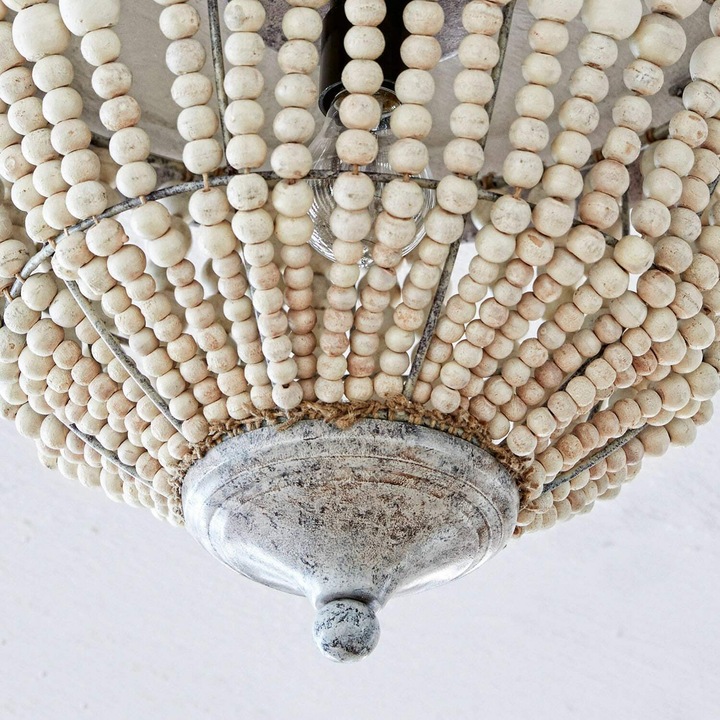 Produktbild Loberon Deckenlampe Antereen grau/beige (E27)