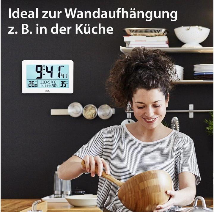 Actual product image ADE Radio controlled clock XXL digits