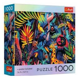 Trefl Multicolore Puzzle 1000 Usa Kollektion: Im Dschungel (1000 Pezzi)