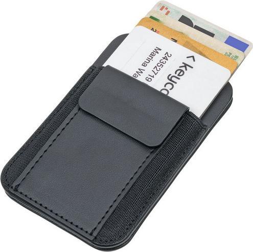 Produktbild Troika CASH CARDS KEY Kartenetui MagSafe, schwarz