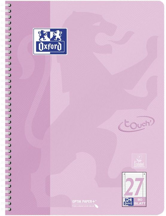 Produktbild Oxford Collegeblock (A4+, Liniert, Weicher Einband)