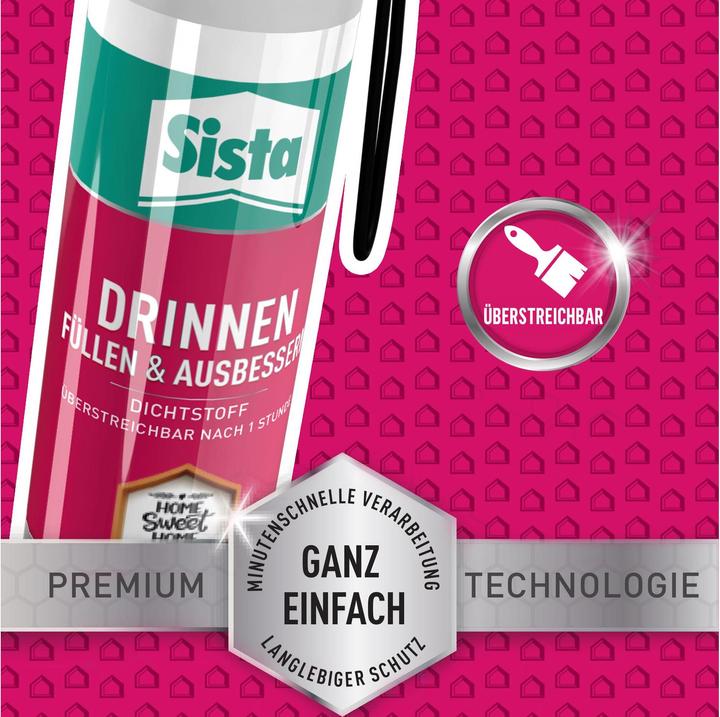 Immagine prodotto Sista Riempimento interno e ritocco bianco (0.26 kg, Bianco, 100 ml)