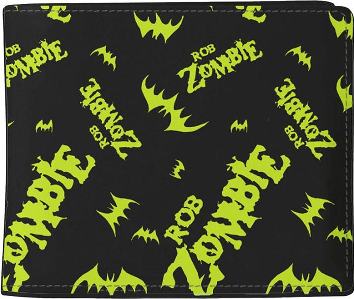 Actual product image Rob Zombie Bats Wallet