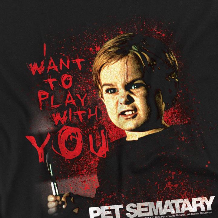 Produktbild Pet Sematary I Want To Play TShirt (4XL)