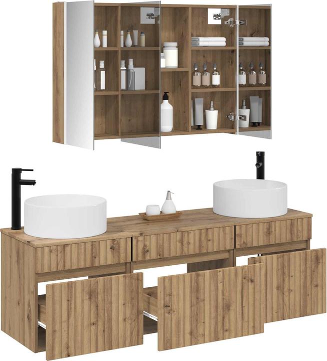 Produktbild vidaXL Moderner Badezimmerschrank