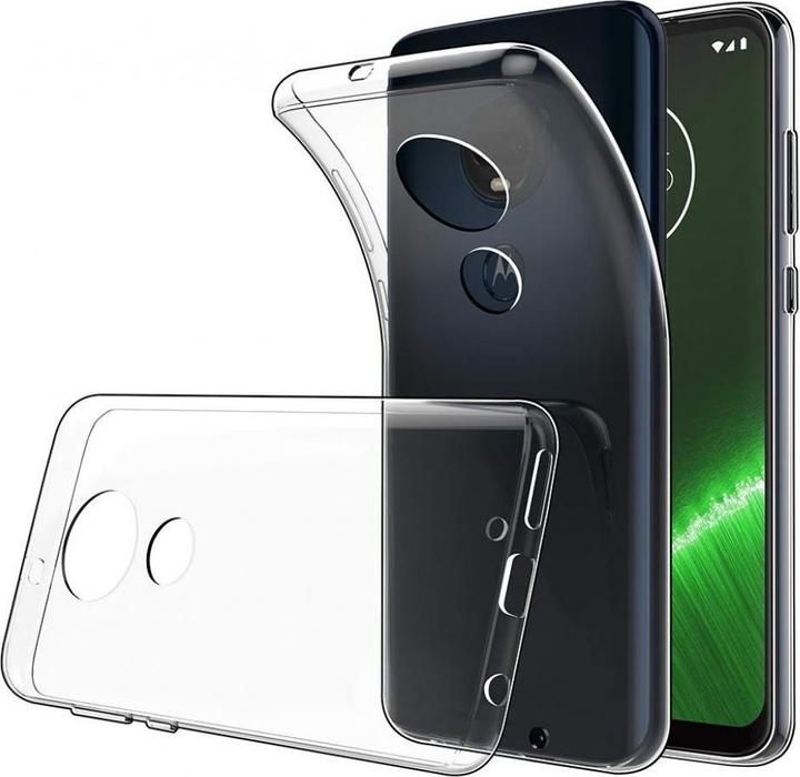 Actual product image Screenguard Motorola Moto G7 Plus Flexible TPU Clear Case (Motorola Moto G7 Plus)