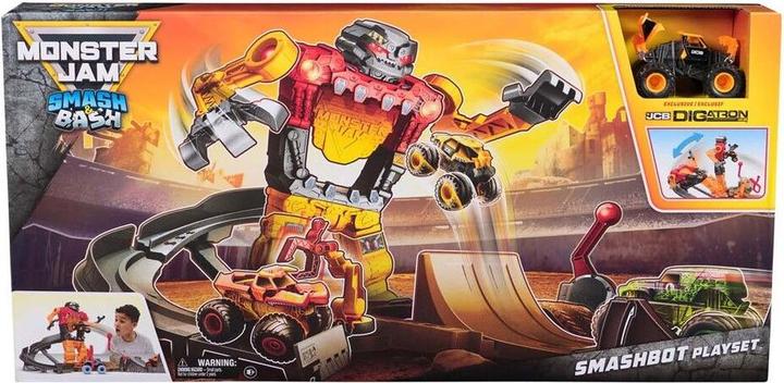 Produktbild Monster Jam 1:64 Smash & Bash Smashbot Playset