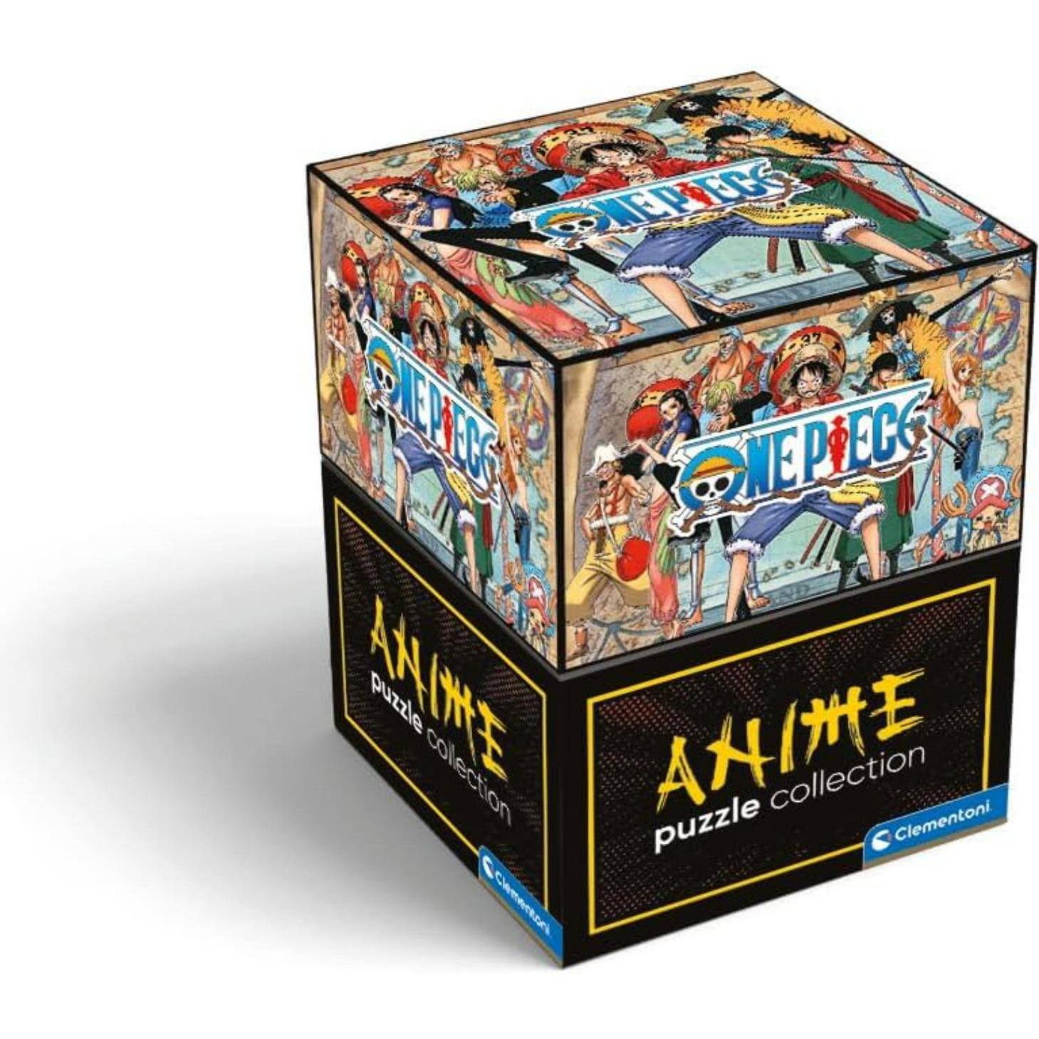 Clementoni Multicolore Puzzle Anime Cube One Piece 500 Pezzi. (500 Pezzi)