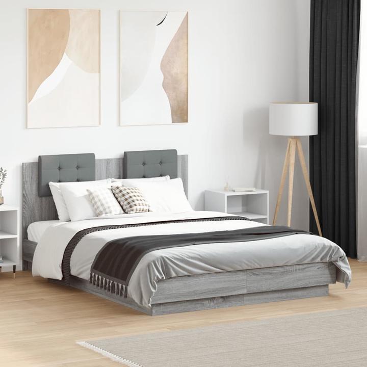 Actual product image vidaXL Bettgestell (135 x 190 cm)