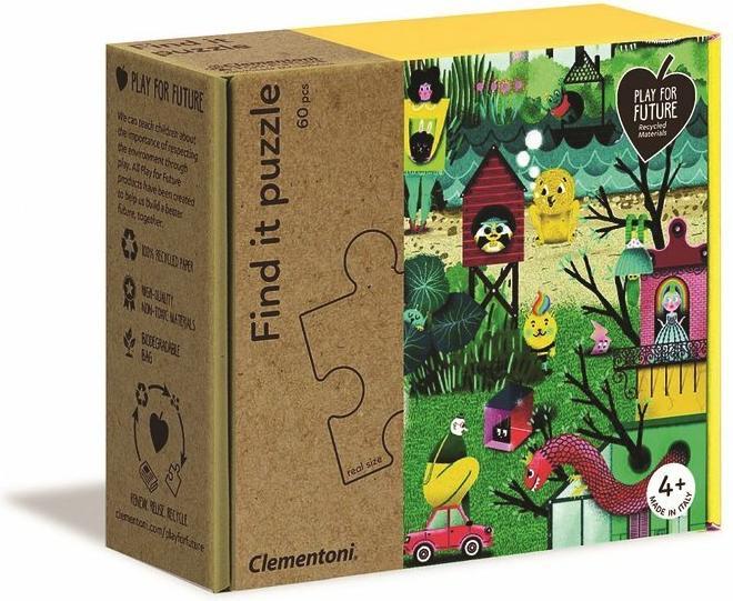 Immagine prodotto Clementoni Puzzle 60 Elementów Zwierzęta (60 pezzi)