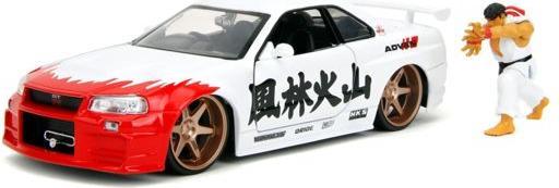 Image du produit Jada Street Fighter Nissan Skyline GTR 1:24