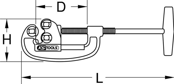 Actual product image KS Tools 110.1014i (265 mm)
