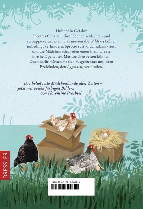 Produktbild Die wilden Hühner (Deutsch, Cornelia Funke, Florentine Prechtel, 2018)